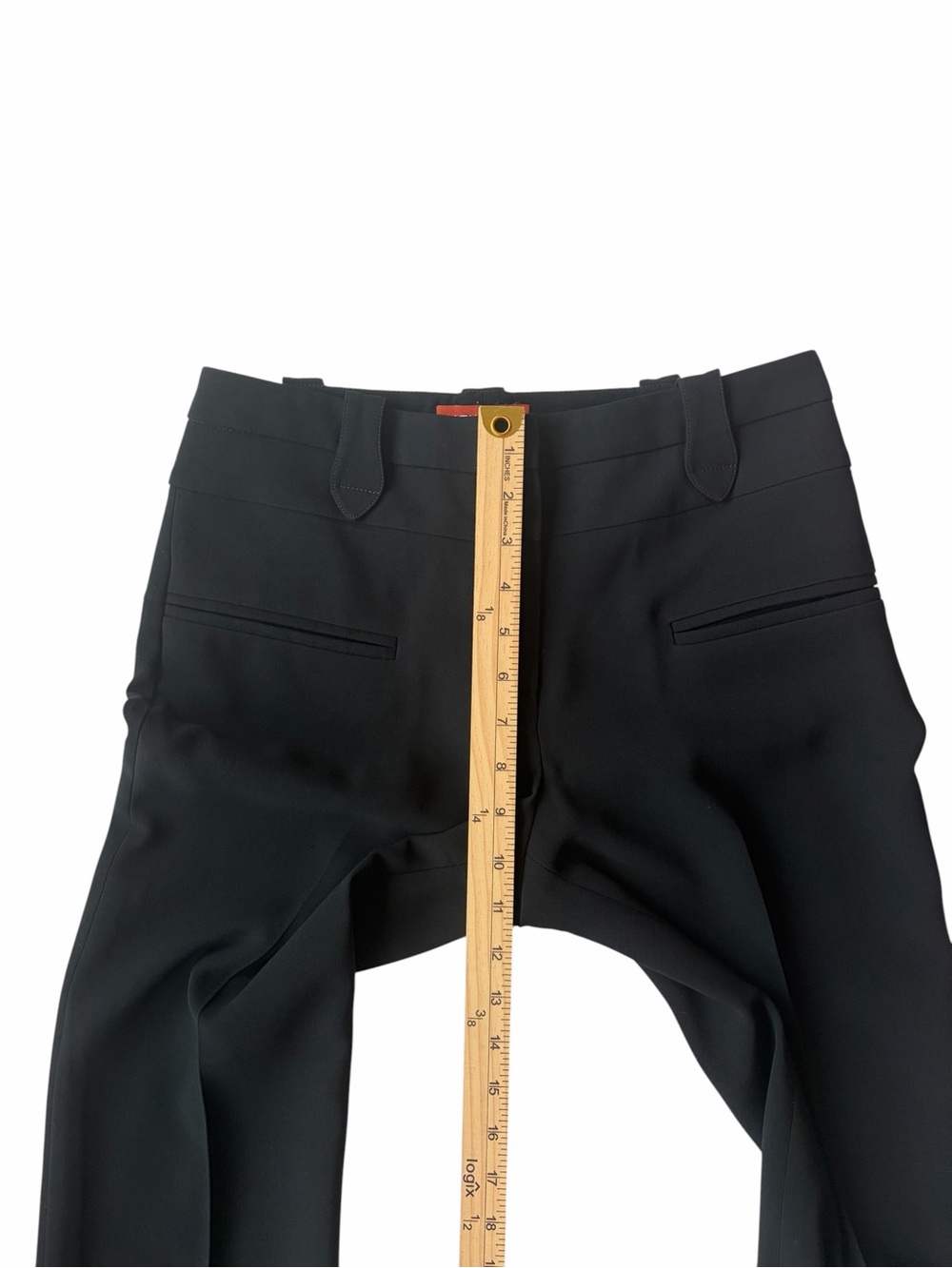 Altuzarra Serge Black Flared Tailored Pants - Picture 6 of 9